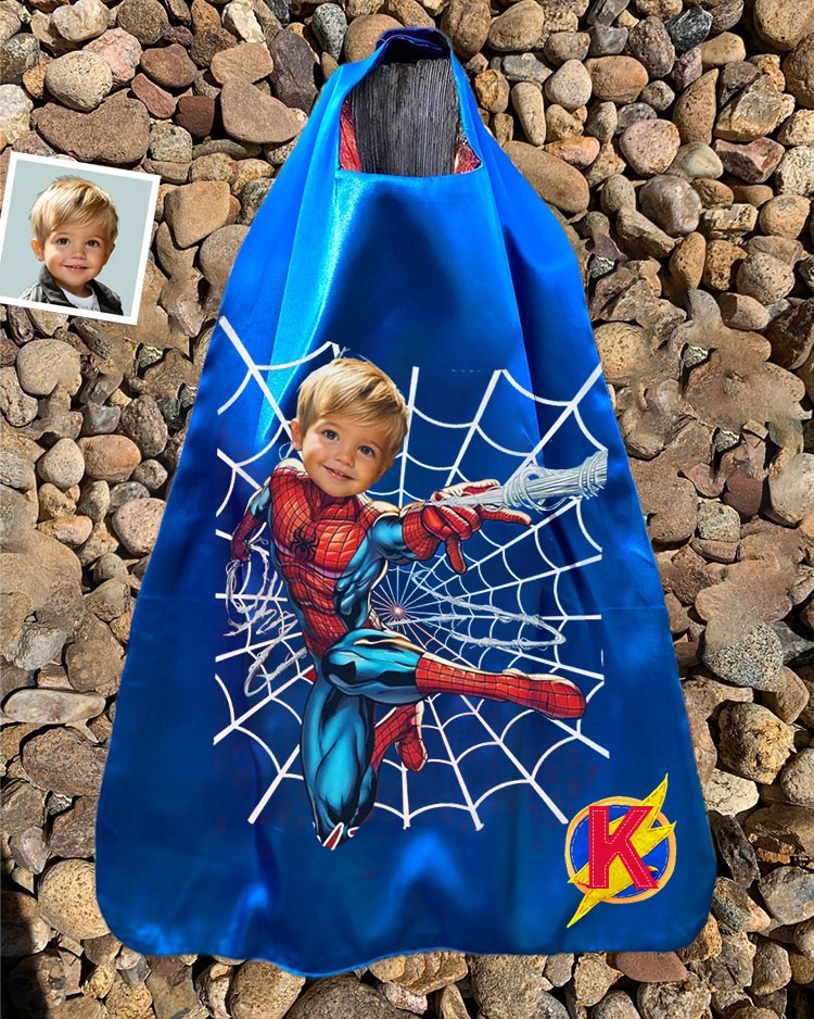 Custom Super Hero Cape For Boy Birthday Party Christmas Gift