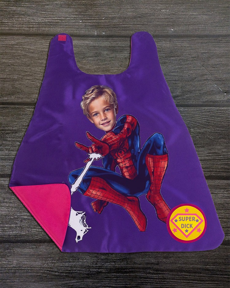 Custom Super Hero Photo Cape For Boy Birthday Party Christmas Gift