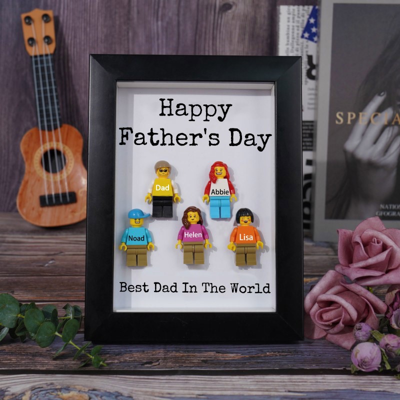 Personalized Dad Kid Figures For Father's Day Gift