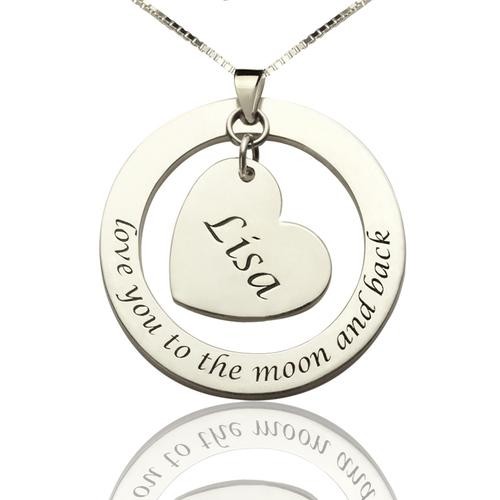 Necklace With Name & Phrase