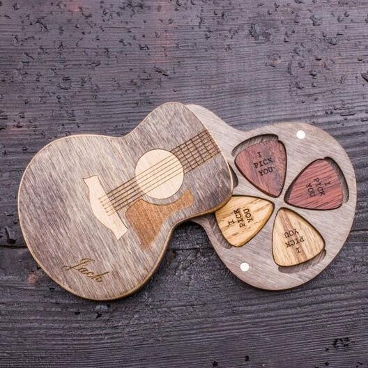 Wood Guitar Picks