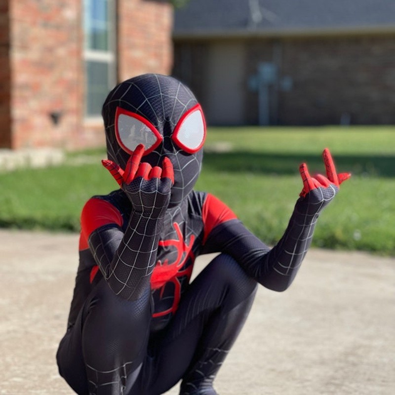 Superhero Suit For Boy Girl Cosplay Halloween Costume Party Christmas Gift