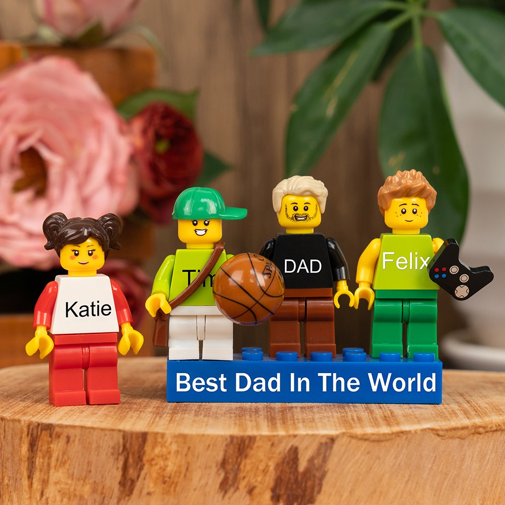 Personalised Name Figure For Father's Day Gift Ideas