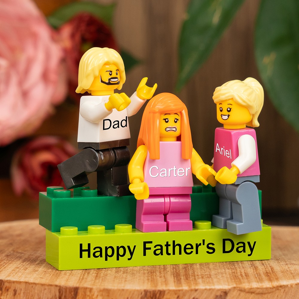 Personalised Name Figure For Father's Day Gift Ideas