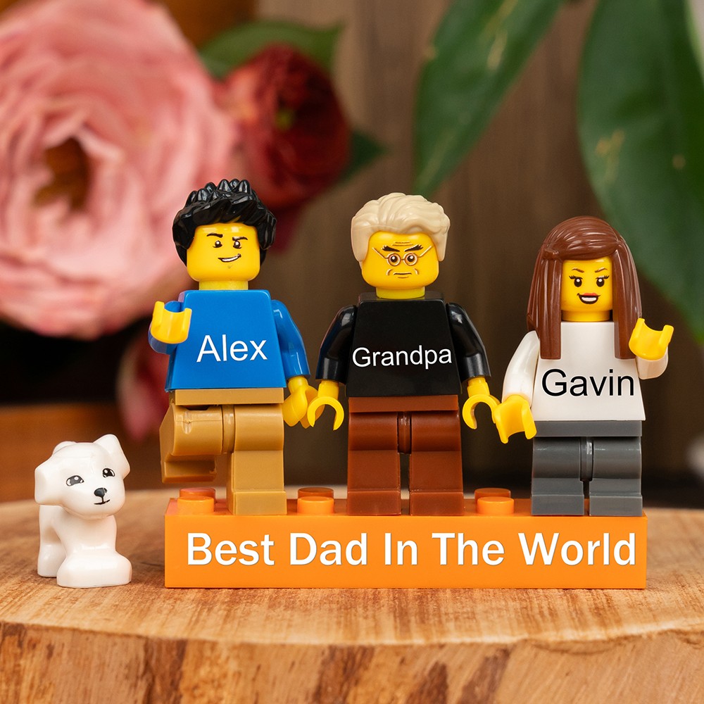 Personalised Name Figure For Father's Day Gift Ideas