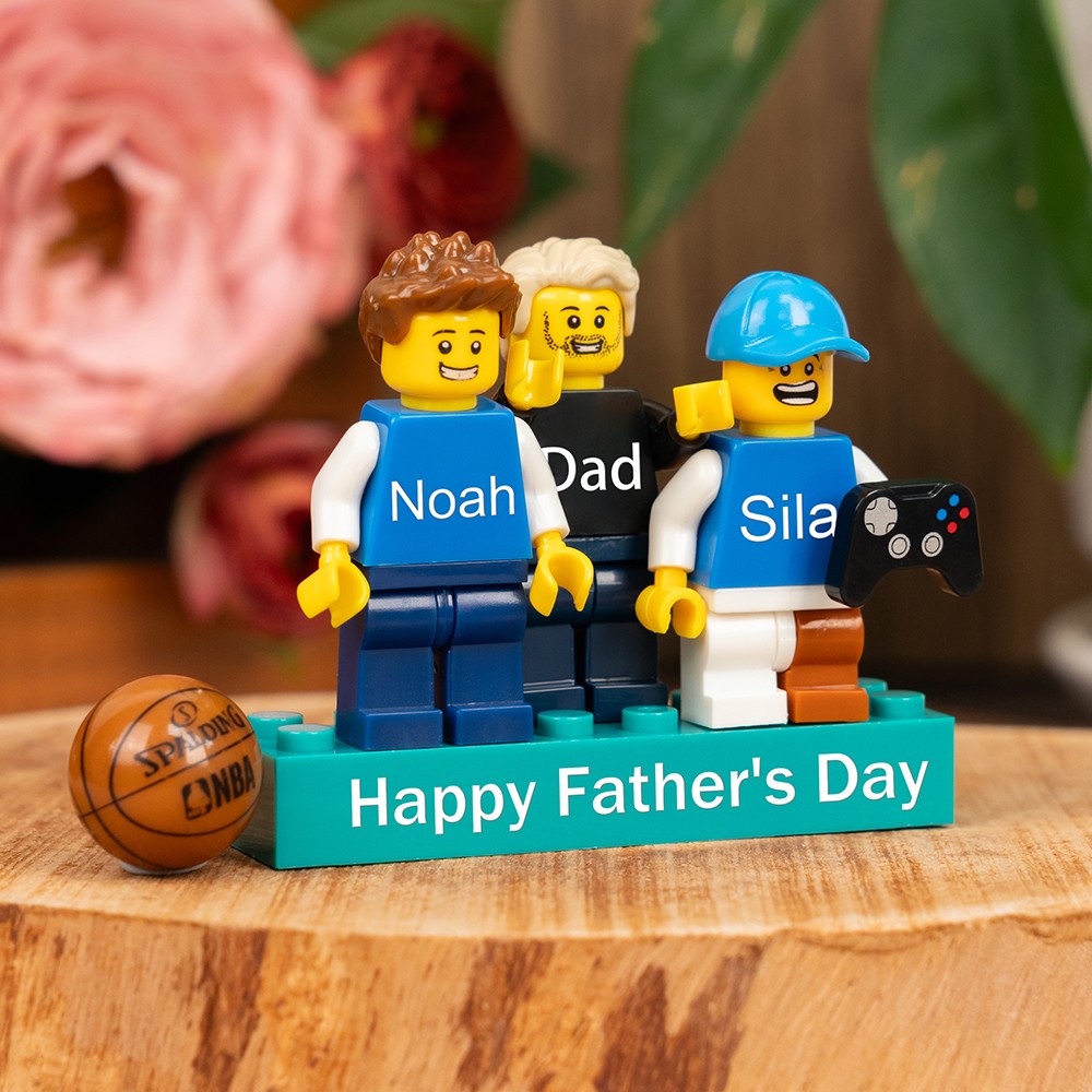 Personalised Name Figure For Father's Day Gift Ideas