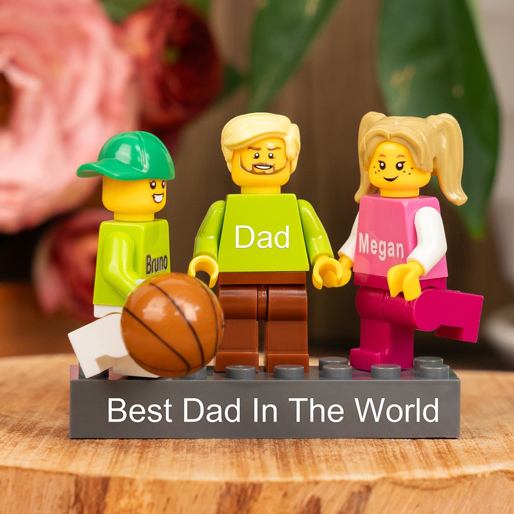 Personalised Name Figure For Father's Day Gift Ideas