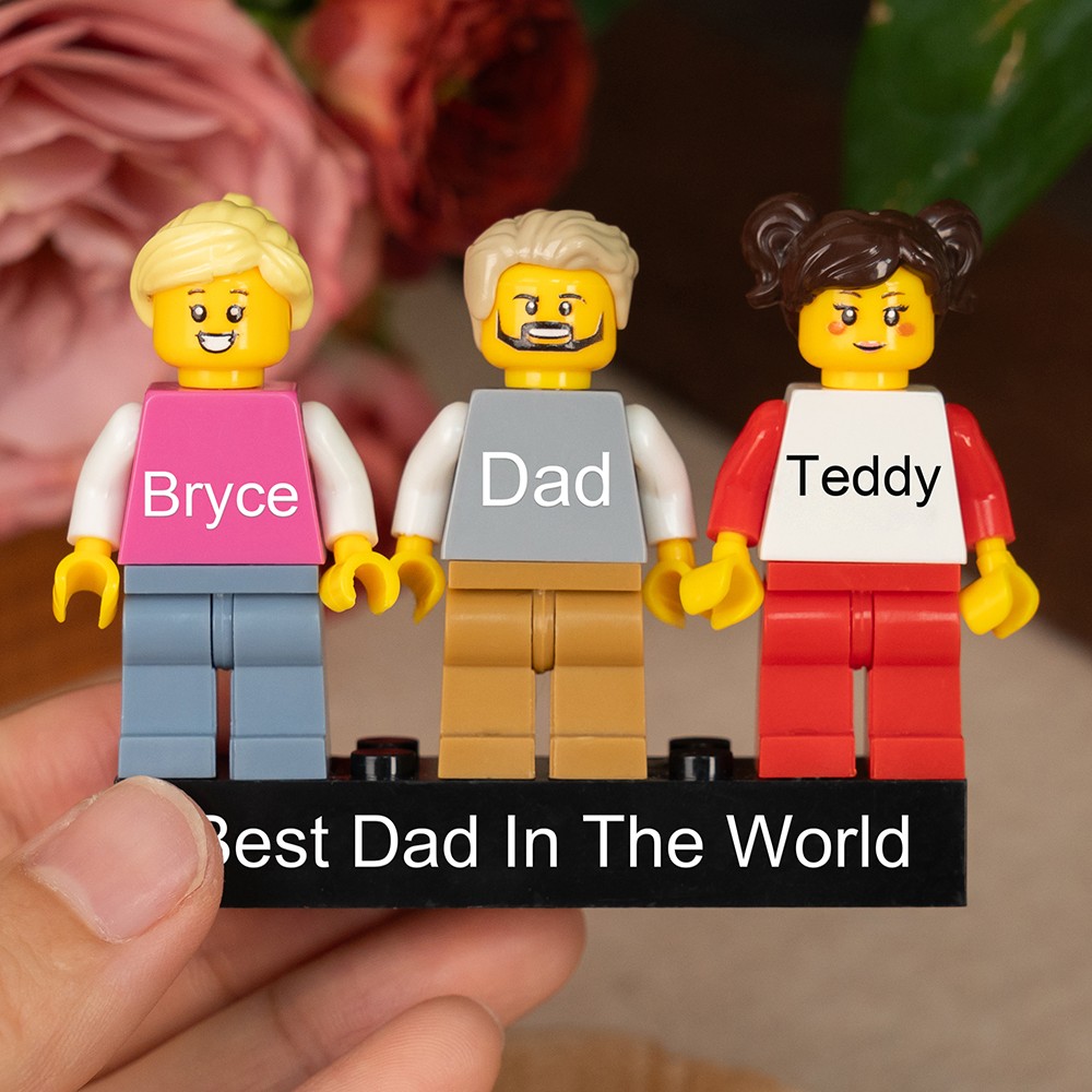 Personalised Name Figure For Father's Day Gift Ideas