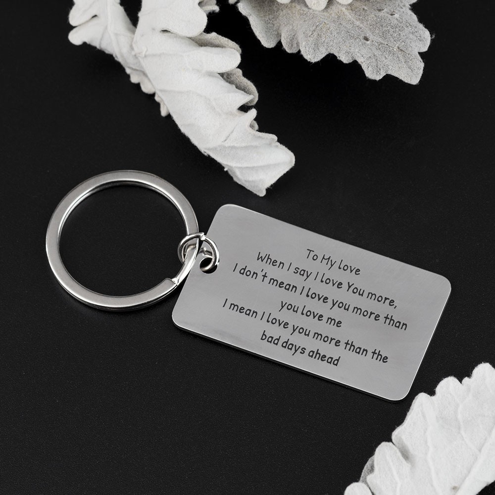 Personalised Engraved Keychain