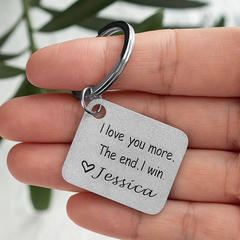 Personalised Engraved Keychain