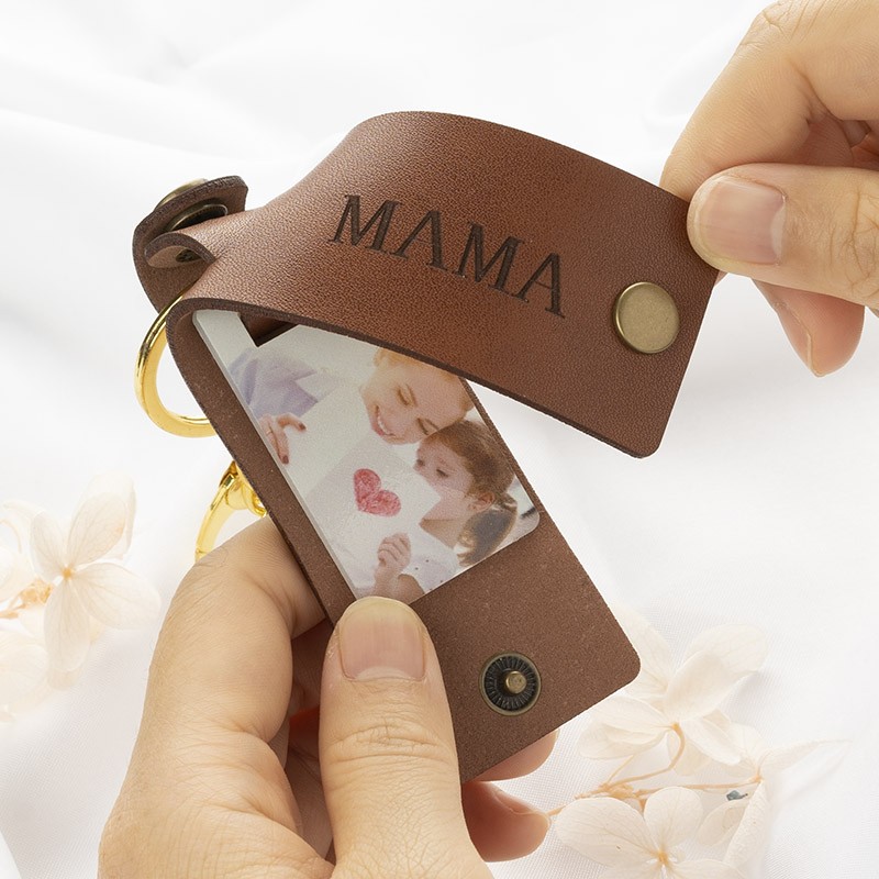 Personalised Photo Keychain For Mother's Day