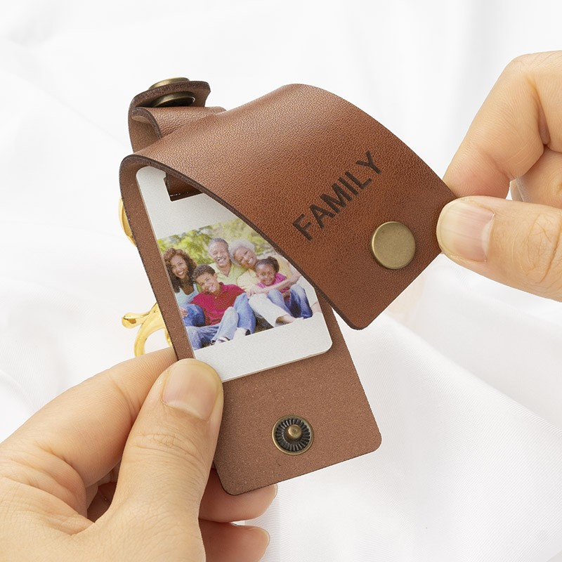 Personalised Photo Keychain For Family