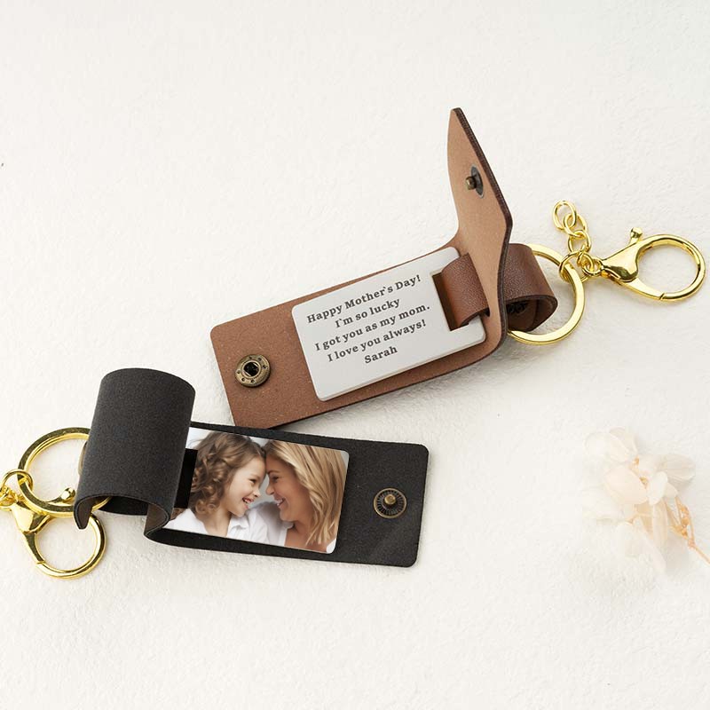 Personalised Photo Keychain For Mother's Day