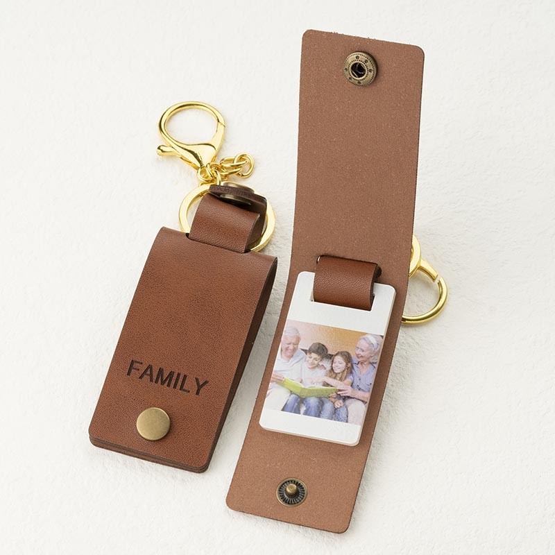 Personalised Photo Keychain For Family