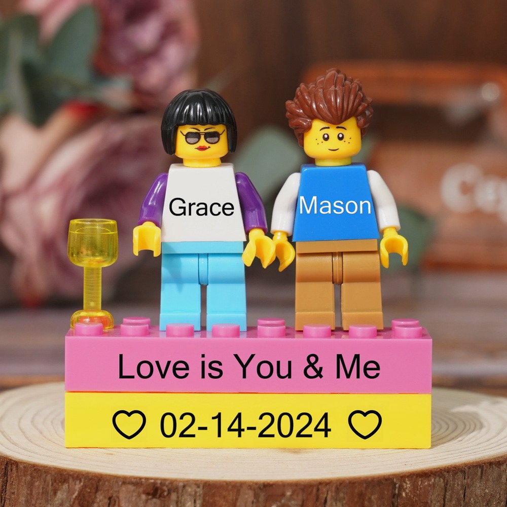 Personalized Name Figure For Valentine's Day Gift Ideas