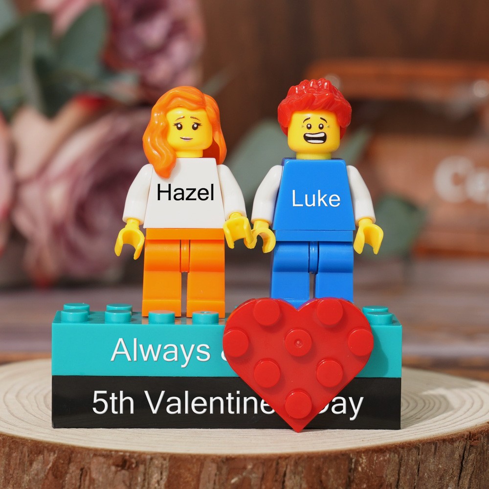 Personalised Name Figure For Valentine's Day Gift Ideas