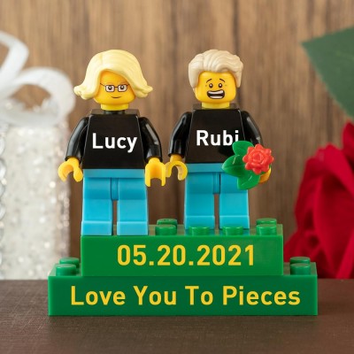 Personalized Name Figure For Valentine's Day Gift Ideas