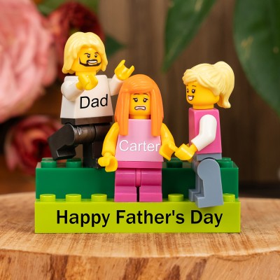 Personalised Name Figure For Father's Day Gift Ideas