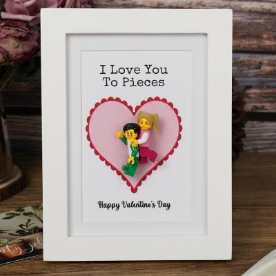 Custom Name Figure Frame For Him Husband Boyfriend Valentine's Day Gift Ideas