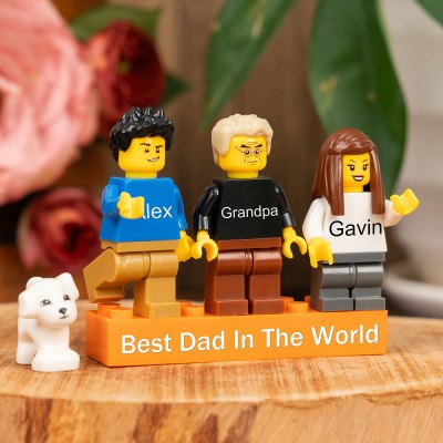 Personalised Name Figure For Father's Day Gift Ideas