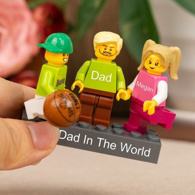 Personalised Name Figure For Father's Day Gift Ideas