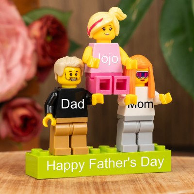 Personalised Name Figure For Father's Day Gift Ideas