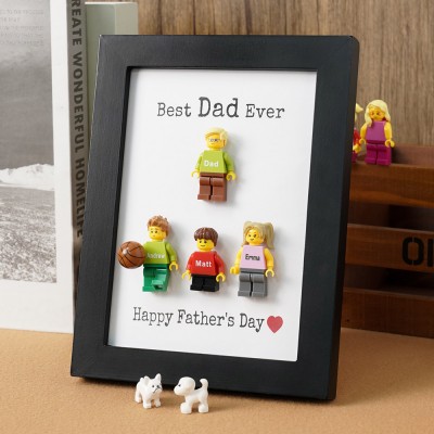 Personalized Dad Kid Figures For Father's Day Gift