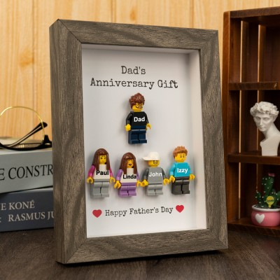 Personalized Dad Kid Figures For Father's Day Gift Ideas