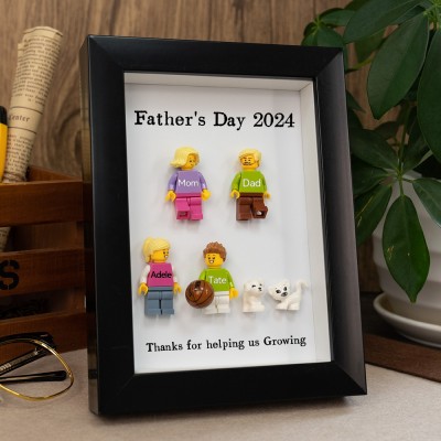 Personalized Dad Kid Figures For Father's Day Gift