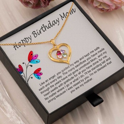 To My Mom Necklace Gift From Daughter Son Gift Ideas For Mother's Day Birthday